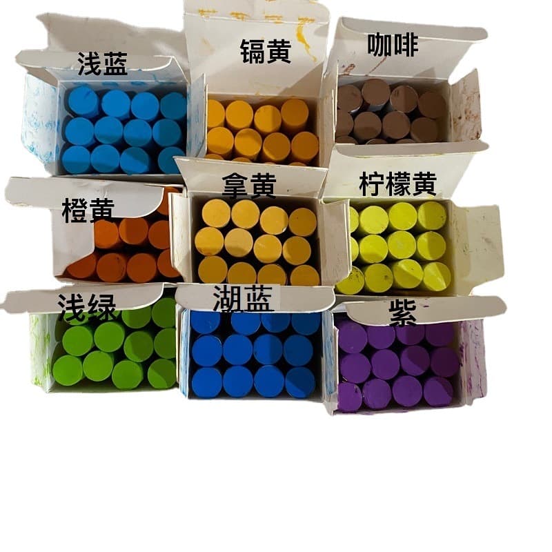 Single heavy color oil pastel 36 color heavy color oil pastel crayon painting crayon soft single color oil pastel