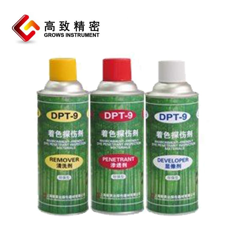 DPT-9 type dye penetrant inspection agent.