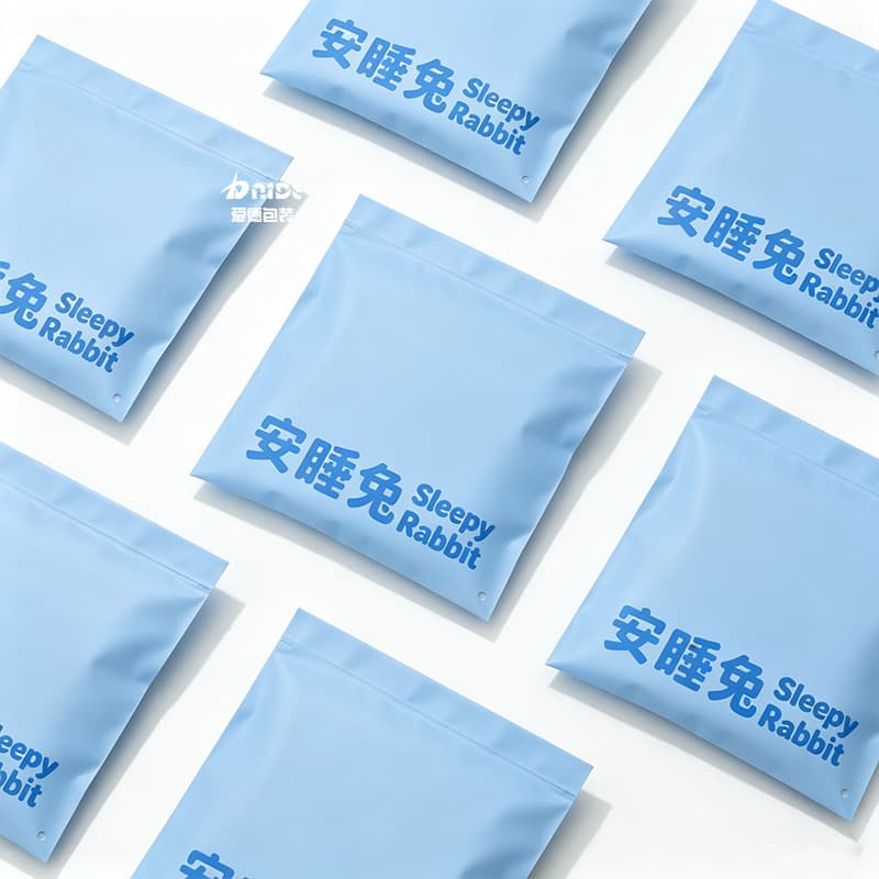 OEM GRS CPE Underwear Packaging Bags Clothing and Underwear Plastic PE Zipper Bags