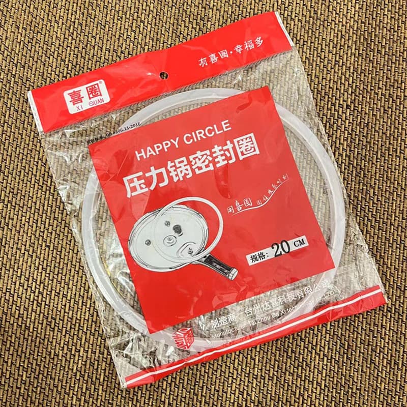 Xi Circle High-Pressure Pot Sealing Ring, Silicone Accessories A18/20/22/24/26cm Pressure Cooker Parts