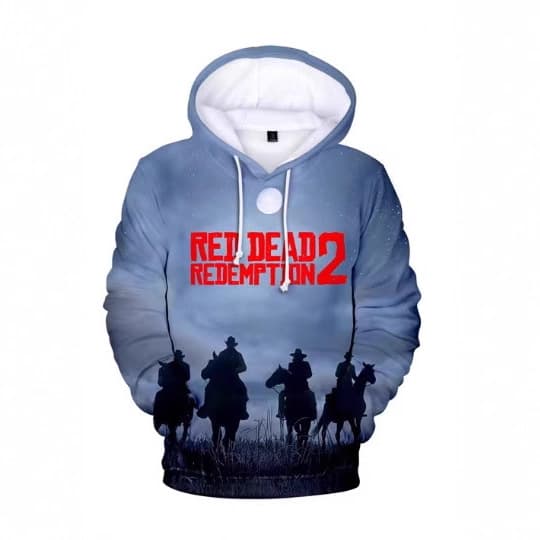 Popular Game Red Dead Redemption 2 3D Print Hoodie Men's Women's Hoodie