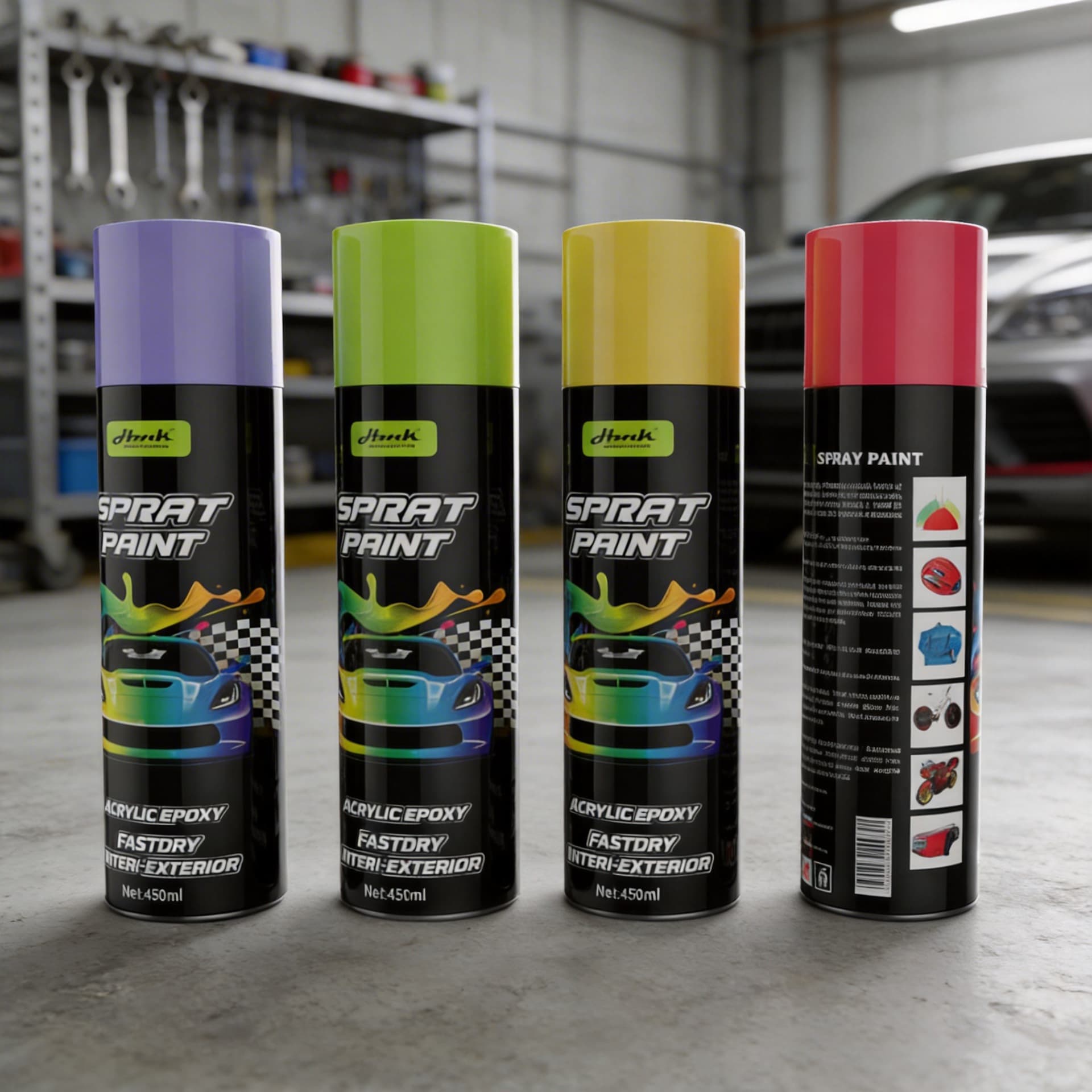 Cleaning Supplies Car Color Spray Paint Car Paint Metal Wall Renovation Repair Color Change Paint Hand Spray Paint