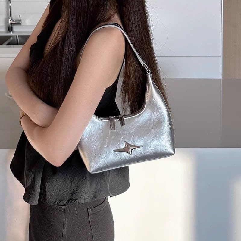 Planet baguette armpit bag niche new style bag women's new 2026 portable shoulder bag