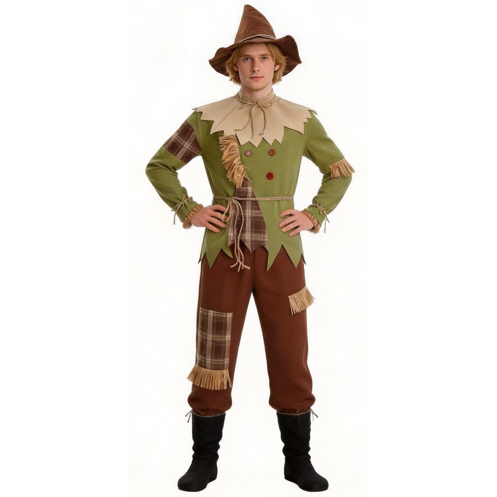 Halloween Wizard of Oz Lion Scarecrow Role-Playing Costume Masquerade Cosplay Costume Unisex