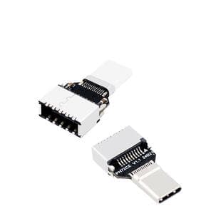 PH721CE USB 3 Type-C Male to Type-E Female 20Gbps PC Host Front Panel Type-C Adapter