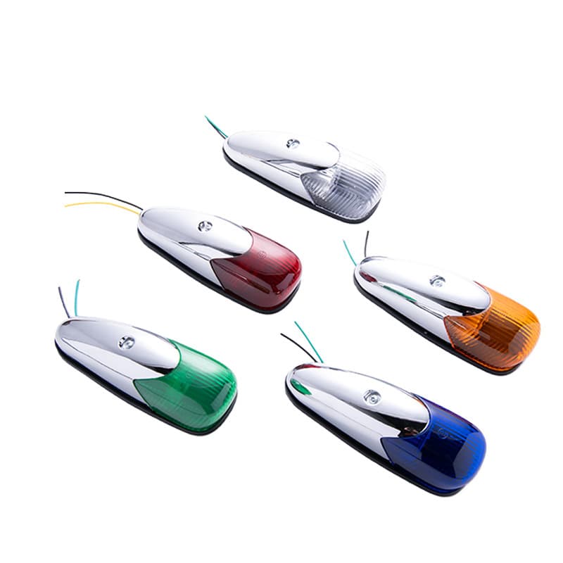 Wholesale Electroplated Roof Light Red Yellow Blue Green White Multi-Spec LED Roof Warning Light Truck Indicator Side Light