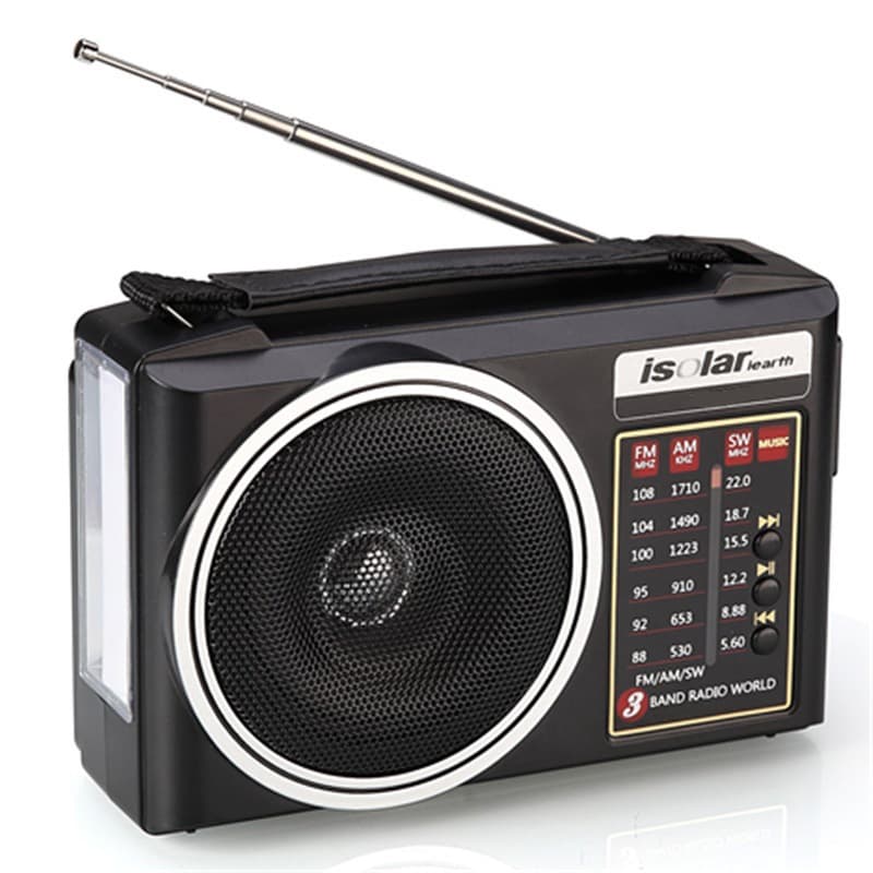 Cross-border Solar Bluetooth Radio Full Band Radio Card Slot Speaker Multifunctional Outdoor Emergency Radio