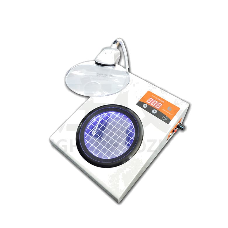 Haozhuang BCC-20 colony counter features a wide voltage design with light source compensation.
