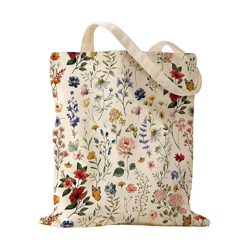 Amazon cross-border hot-selling canvas handbag fashion modern tote bag source factory wholesale custom logo drop shipping