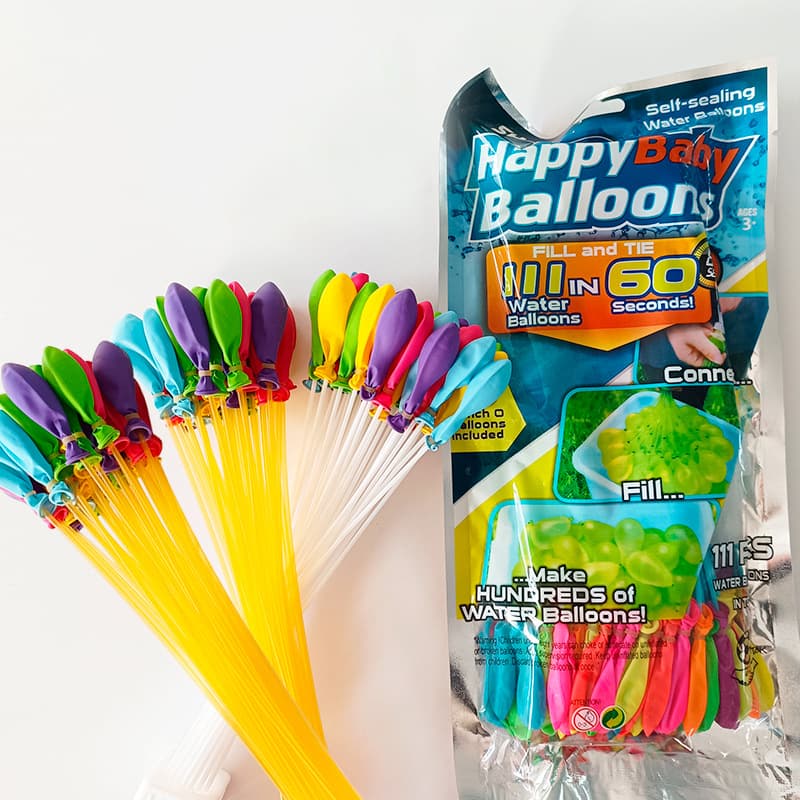 Wholesale Summer Kids Water Balloons Quick Fill Water Fight Toys TikTok Water Balloon Refill Pack