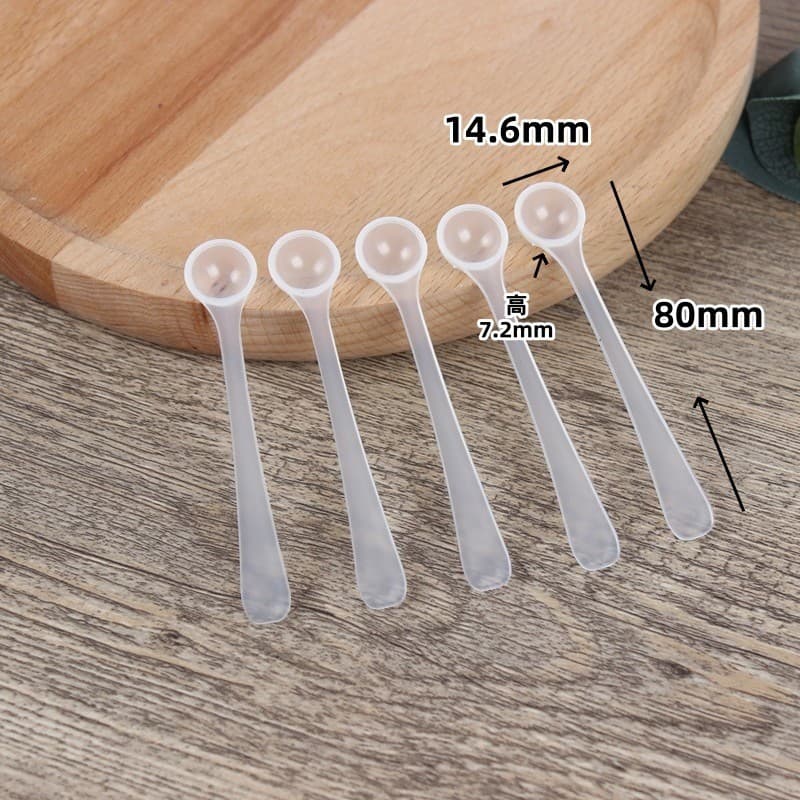 0.25g 0.5ml powder spoon PP measuring spoon powder spoon ZR11002