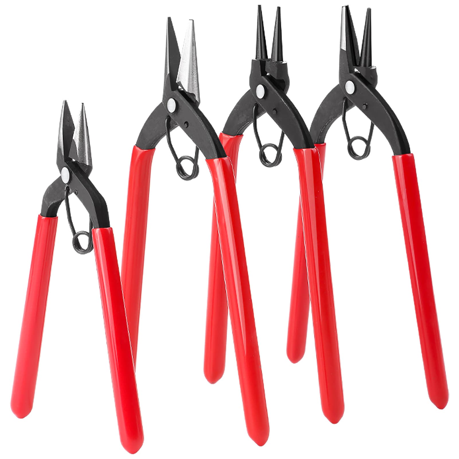 Professional Handcraft Pliers Set - Needle Nose Pliers, Jewelry DIY Clamping Tool, Wire Wrapping, 9-Pin Loop Making, Flat Nose Pliers