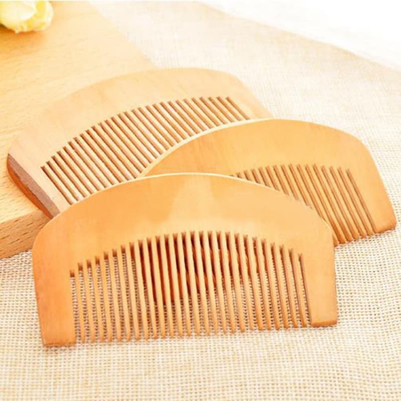 Customizable hotel combs, pocket-sized with scalp massage feature