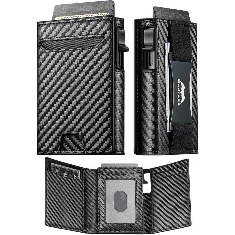 K 63700 Flip Cover Multi Card Wallet Anti-theft Money Clip