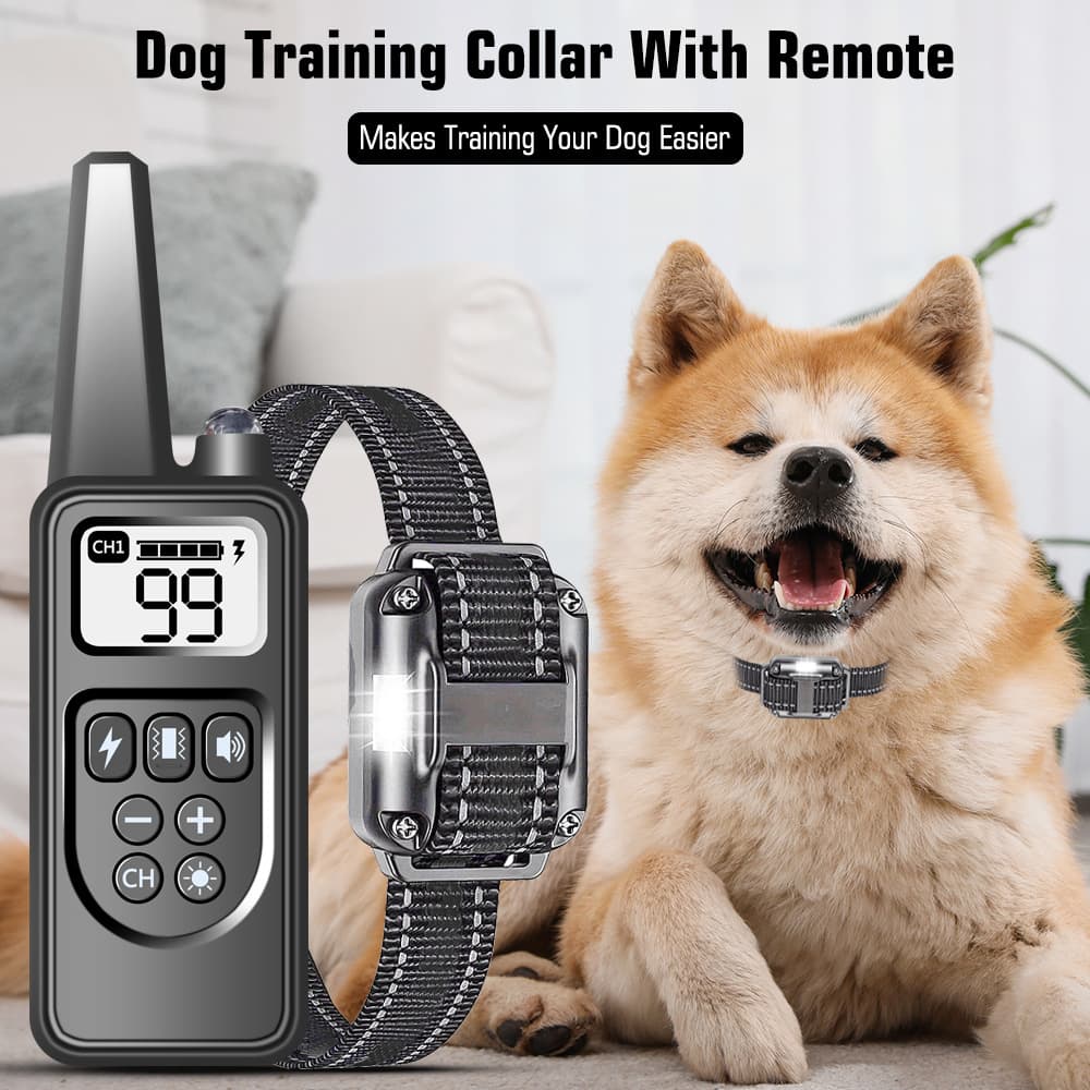 Bee Pulse Smart Electronic Device with Three Modes for Training, Vibration, Waterproof Level, Ip67 Electronic Dog Training Device