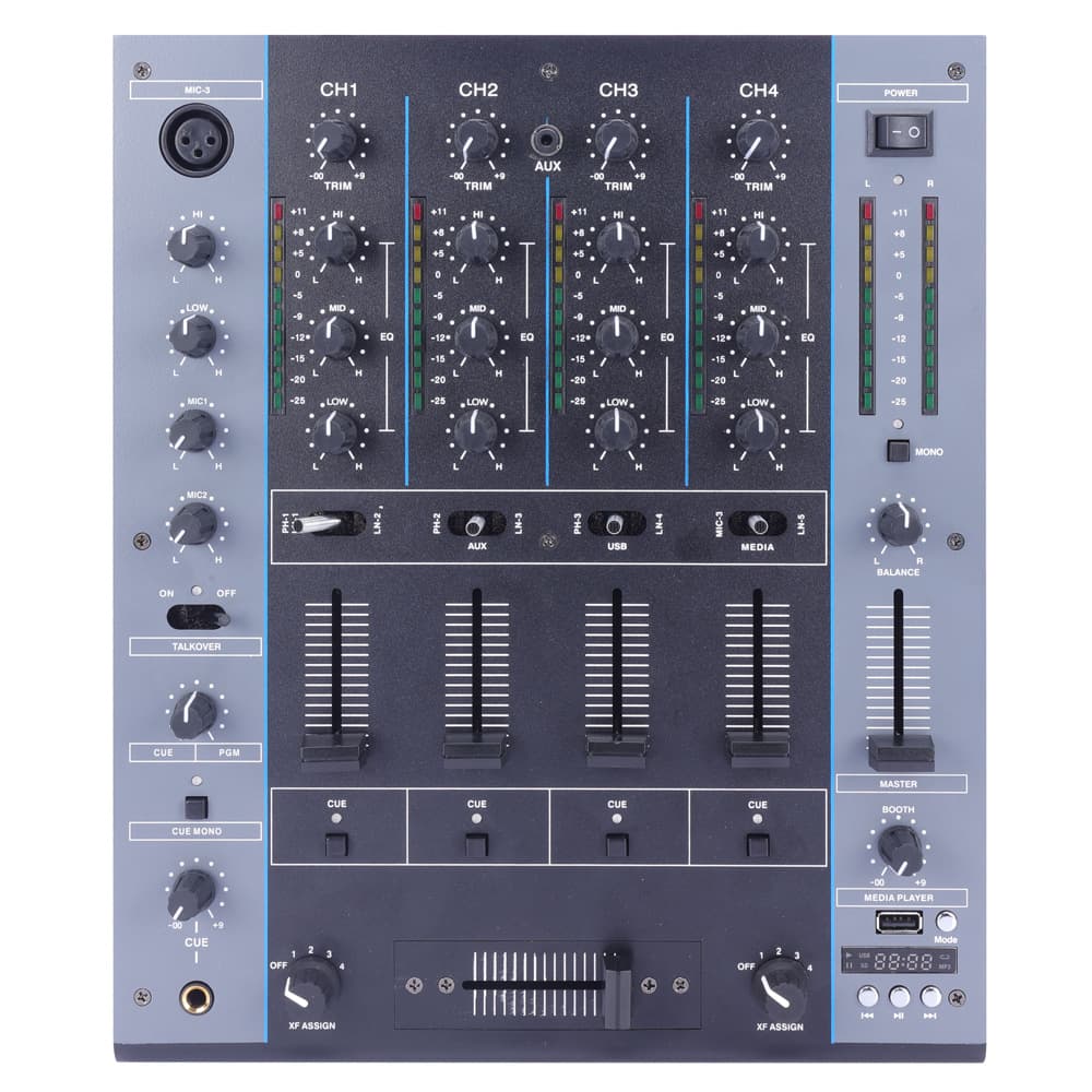 M8 AHUJ A Professional Mixing Console for Wedding, Stage, Home, Bar, KTV, DJ Mixer