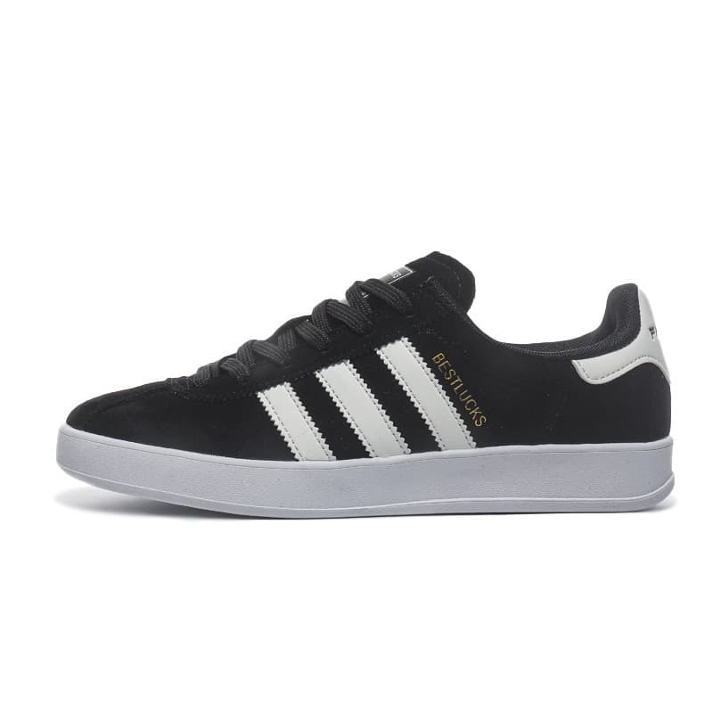 Chinese Trendy Ins Thick Sole Sneakers Black White Canvas Bread Shoes Unisex Low Top Casual Skate Shoes Women