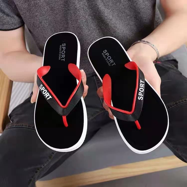 Men's Trendy Flip-Flops 2023 New Arrival Summer Outer Wear Non-Slip Soft Bottom Wear-Resistant Trendy Beach Men's Sandals