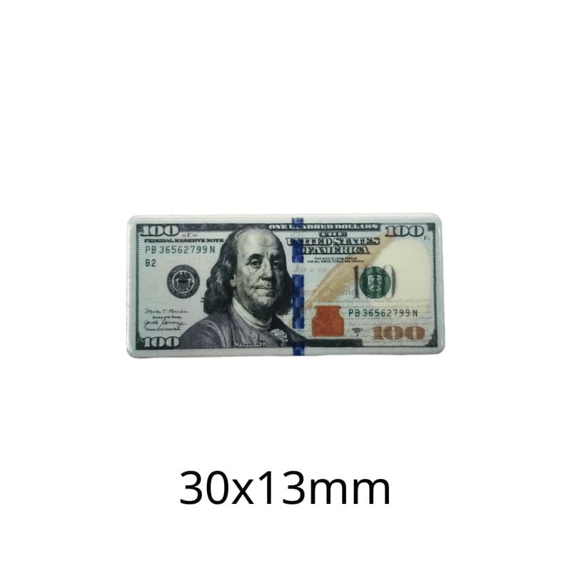 In Stock World Currency Design Badge Phone Sticker Finance Bank Exhibition Tourist Shop Souvenir Wholesale