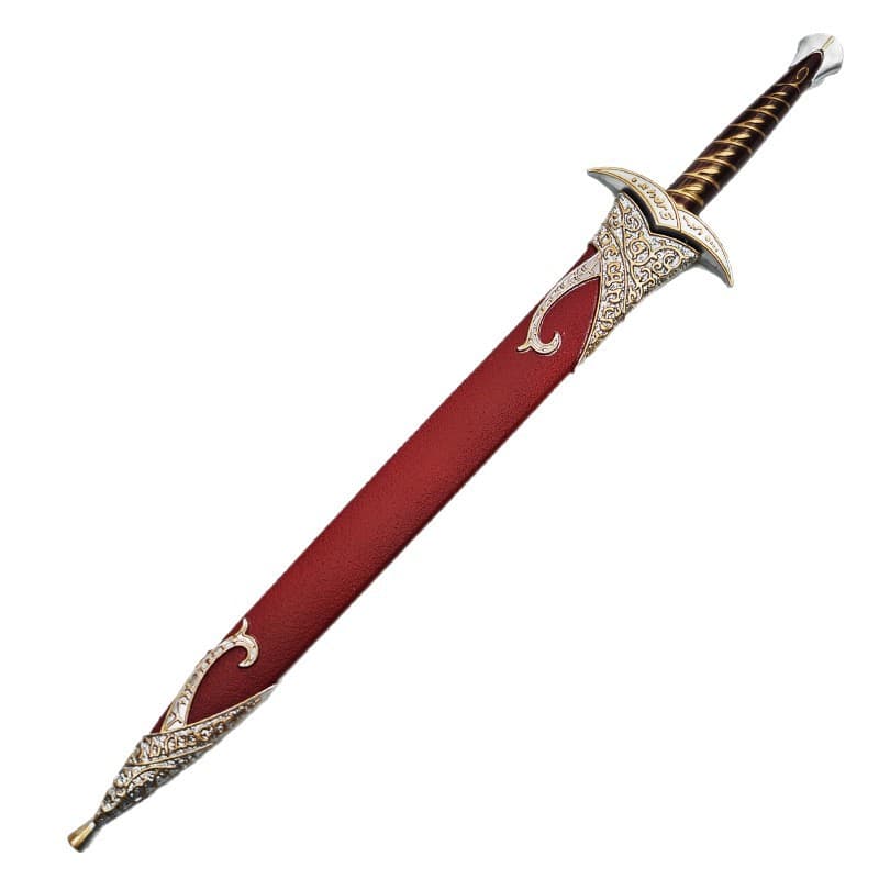 Lord of the Rings Hobbit Elf Sting Sword European PU Model Prop 74cm Unsharpened