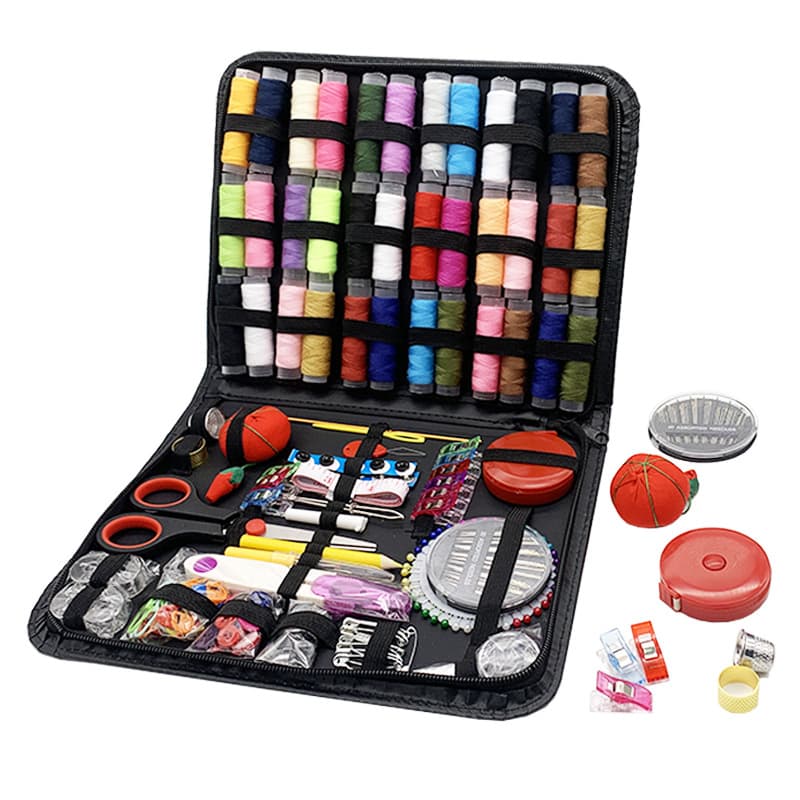 Cross-border Sewing Kit 229-Piece Sewing Supplies Set Home Sewing Box Mending Sewing Tools Combination Set Direct Sales