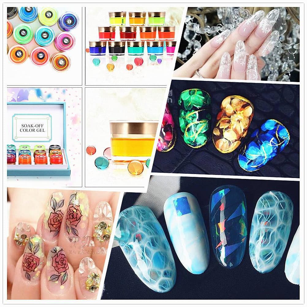 Wei Lady Nail Gel Polish Removable Glass Gel Color Gel Amber Gel Candy Color