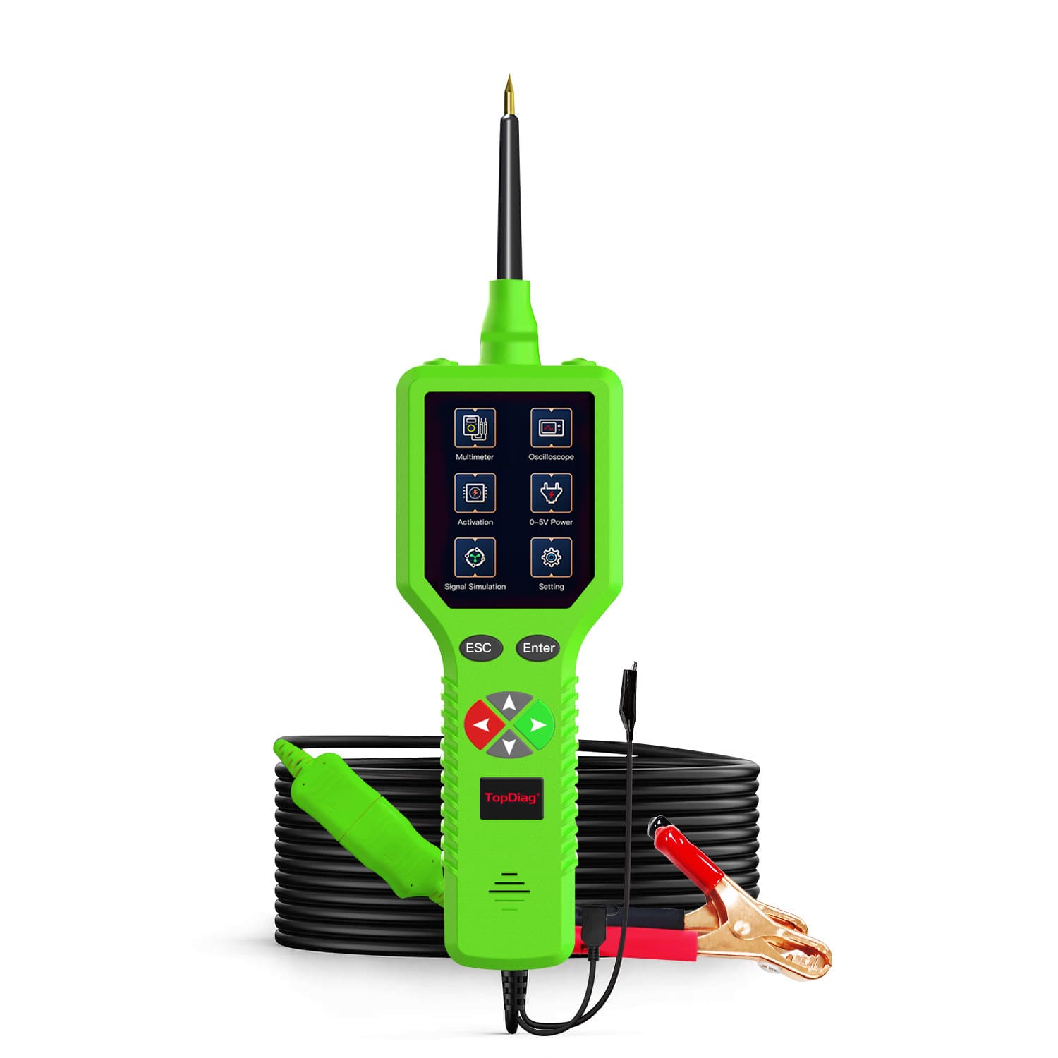Cross-border TopDiag P100 Pro Electrical Tester Automotive Circuit Line Detector