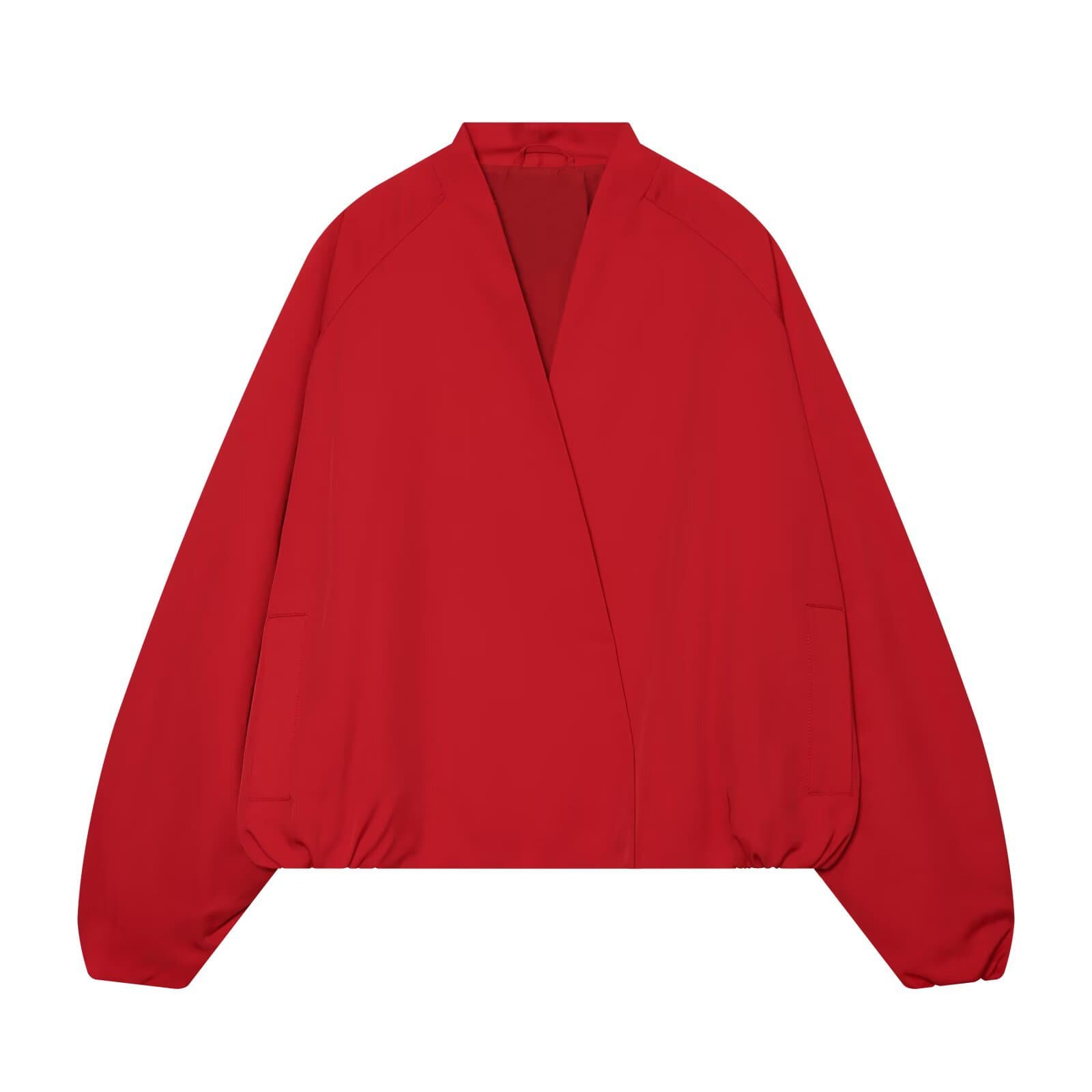 2026 Summer New Arrival European and American Cross-border Women's Street Fashion Bomber Jacket w063 52801