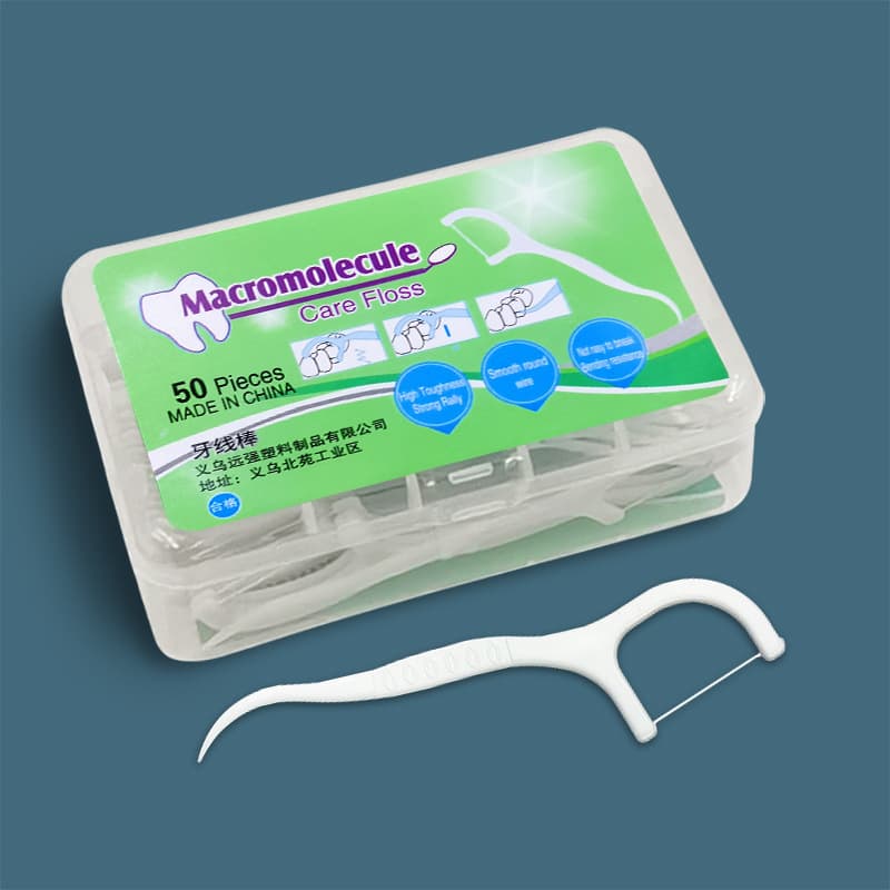 Portable Boxed Dental Floss Picks, Disposable Clean Floss Sticks, Family Pack Plastic Dental Floss Picks, Wholesale