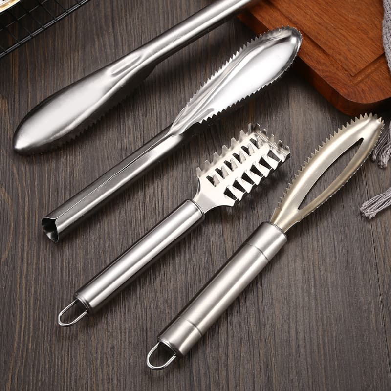 Wholesale Fish Scale Scraper, Creative Kitchen Tool for Home and Hotel, Labor-Saving Manual Thickened Fish Scale Scraper