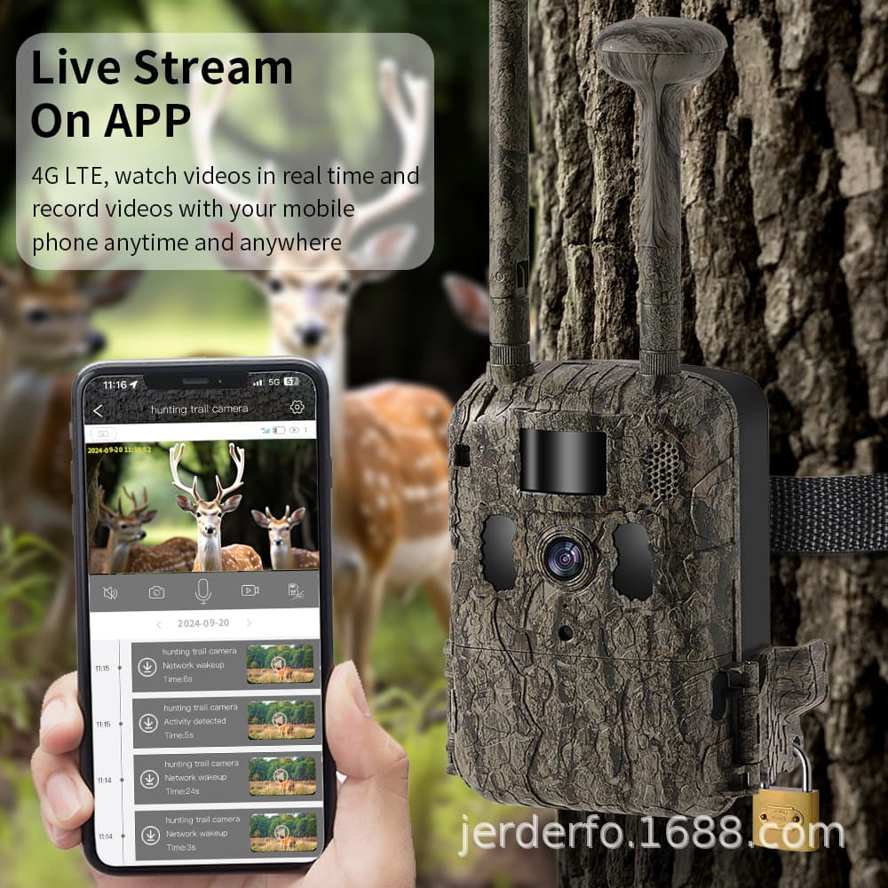 GPS Antenna Hunting Camera Factory Direct Infrared Night Vision Hunting Camera Battery Low Power Consumption Camera