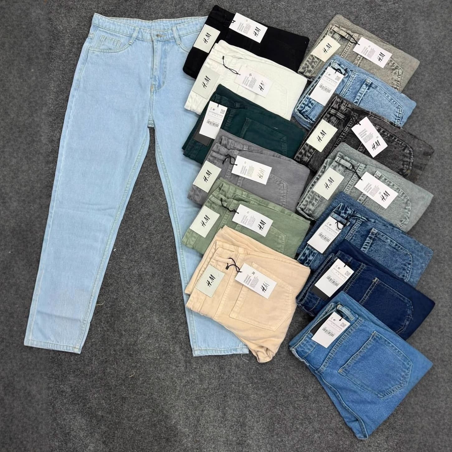 Men's Jeans Straight Leg Fashion Brand Jeans Wholesale New Jeans