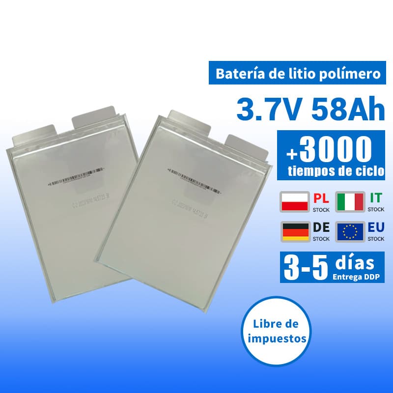 3.7V 58Ah Lithium Polymer Battery 58Ah 73Ah Cell