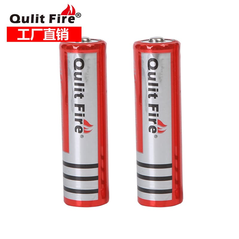 Factory Direct 18650 Lithium Battery Wholesale 18650 Rechargeable Battery 3.7V Button Top Headlamp Battery Flashlight