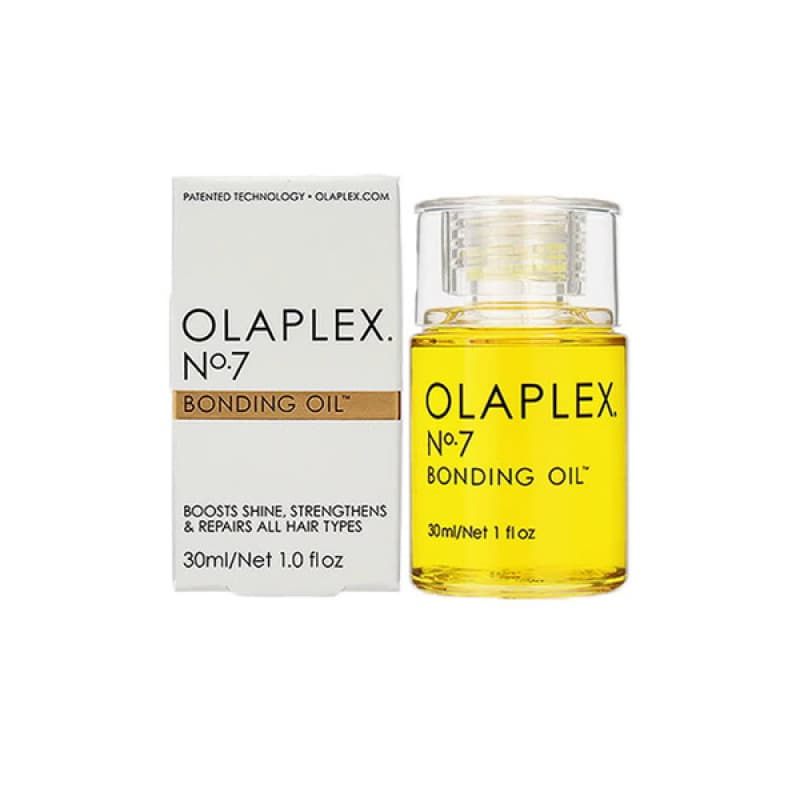 OLAPLEX No. 7 hair care essential oil, hair nutrient solution, improves frizz, smoothes, repairs and nourishes hair 30ml