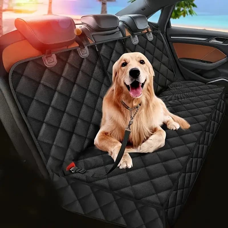 Car Pet Pad Dog Rear Seat Waterproof and Dirt-Proof Car Seat Cover Car Back Seat Pet Pad Factory Direct