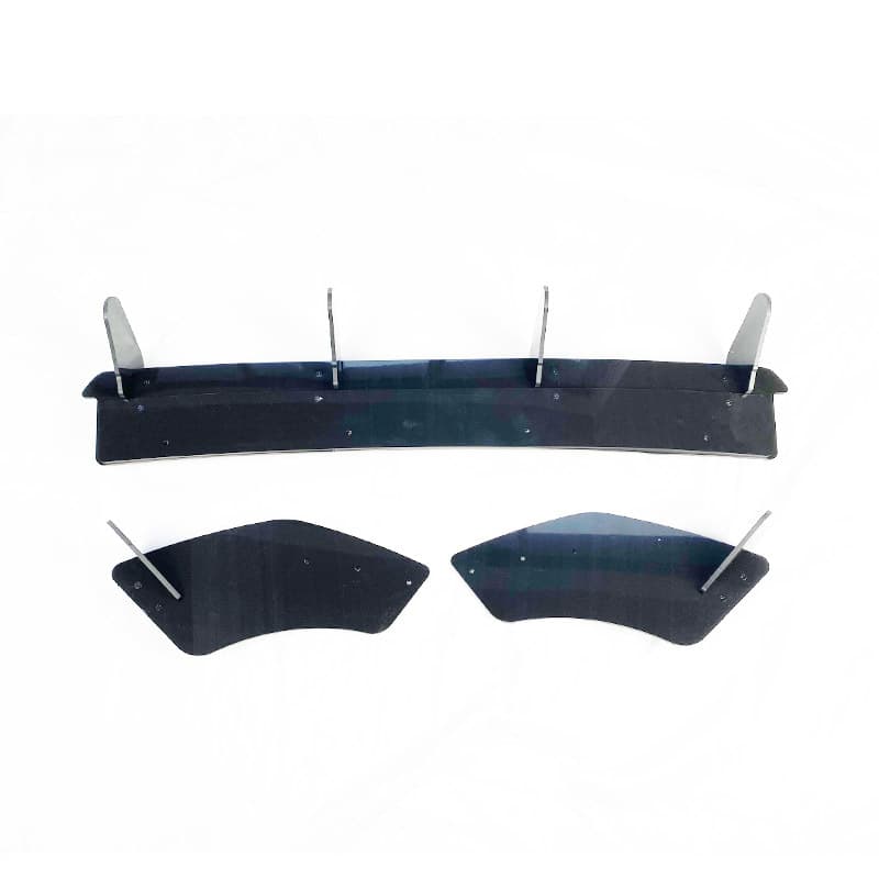 For Golf 8/7/6/7.5, Scirocco, Polo, New CC modification R20/GTI/R style rear wind knife, rear