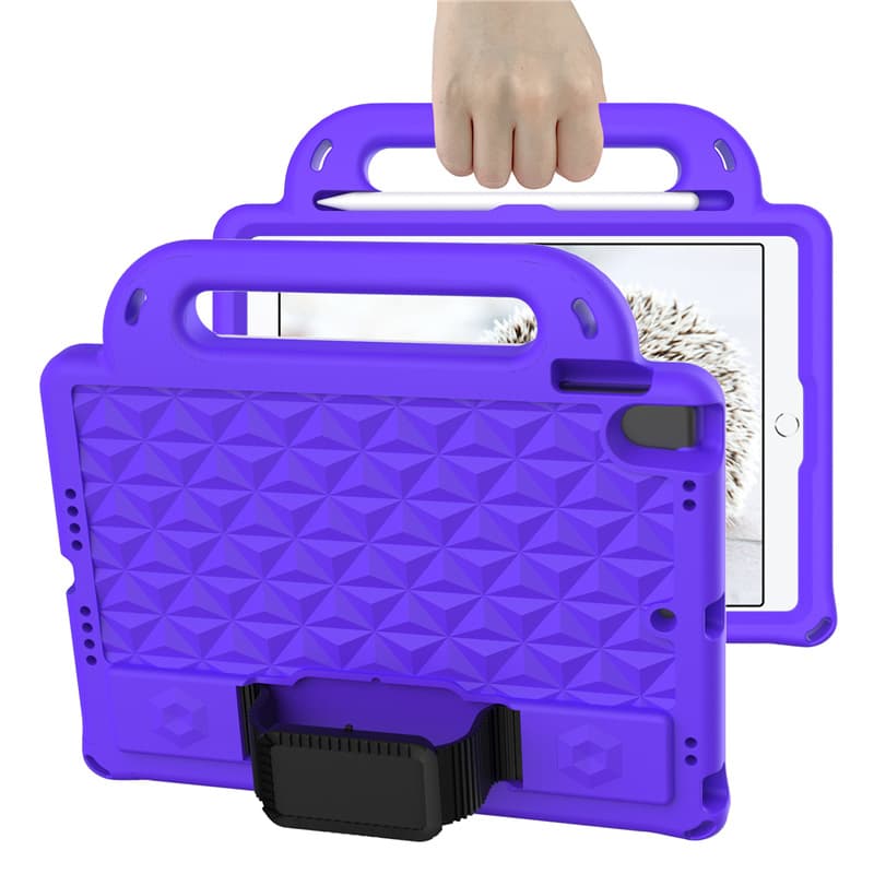 Compatible with Samsung TAB A11 Plus/A9 Plus Tablet Case S10 Lite Stand Diamond Pattern Protective Cover