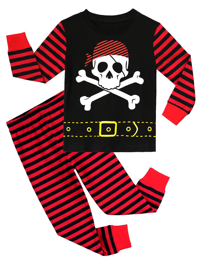 New Foreign Trade Christmas Children's Pajamas Baby Loungewear Pure Cotton Long Sleeve Set Toddler Performance Costume