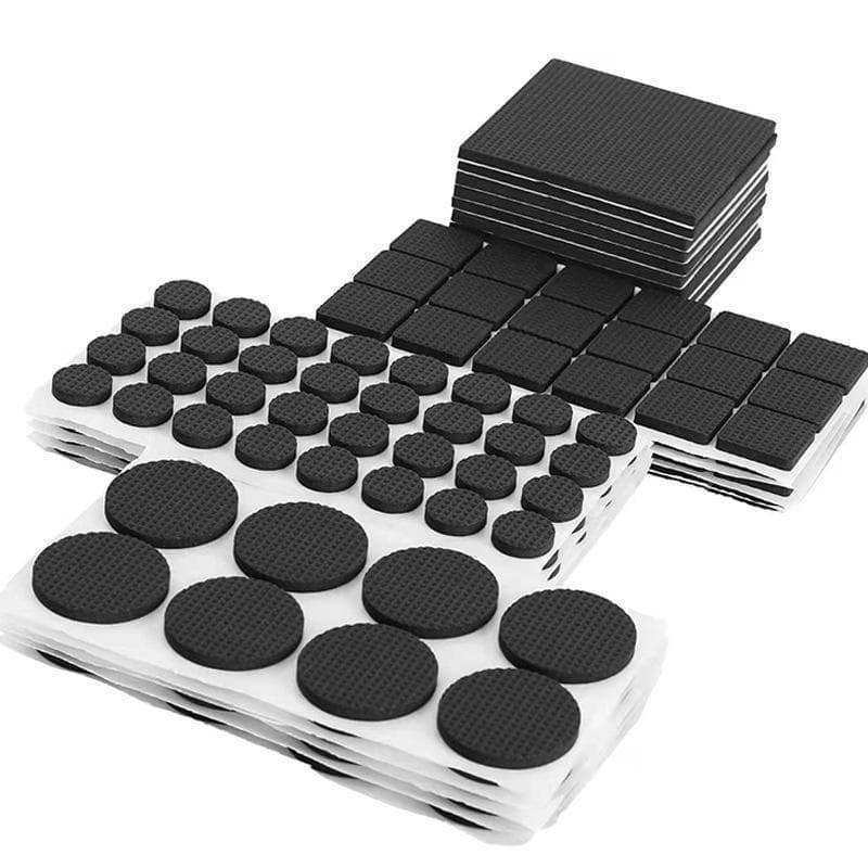 Factory Direct Supply GD Adhesive Pads Round Foam Anti-Slip Pads Self-Adhesive Anti-Slip Shock-Absorbing Pads Furniture Chair and Table Feet Factory