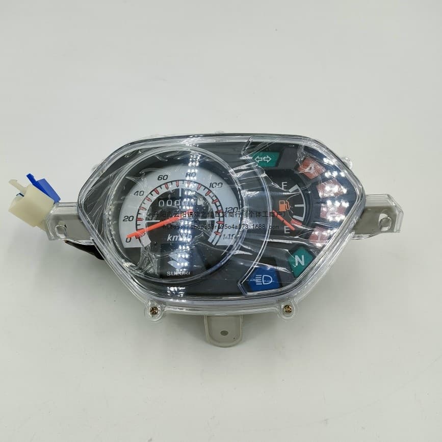 Compatible motorcycle FW110 Changdi instrument cluster assembly with housing and parts