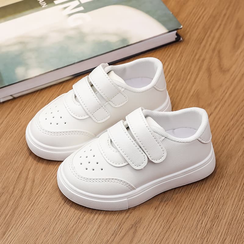 Children's White Shoes 2025 Sneakers Boys Running Shoes Girls Walking Shoes Casual Shoes Spring Autumn New Style Board Shoes Trendy