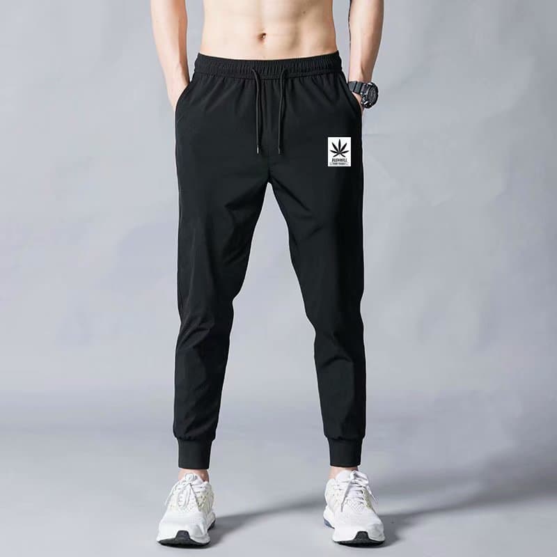 2021 autumn and winter trousers men's casual trousers winter velvet thickened sweatpants leggings harem loose sweatpants