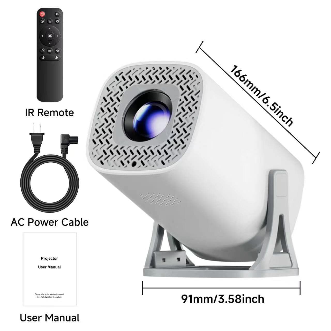 S40 Pro Factory Direct Export Home Cross-border Projector HD Portable Ultra Small Mini Projector
