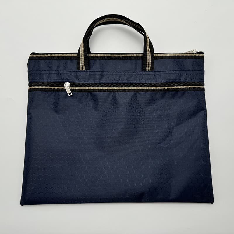 Oxford Briefcases, Large Capacity Zippered Business Document Bags for Meetings and Office Use