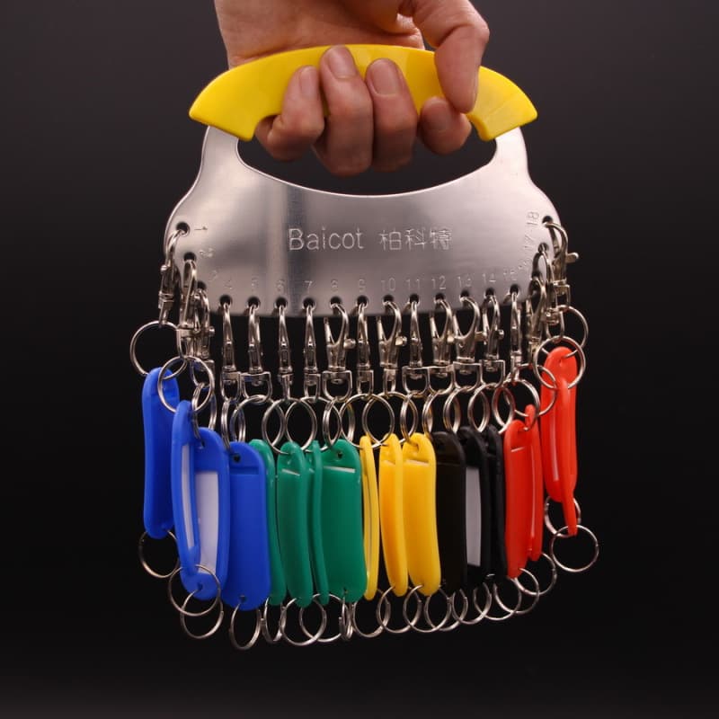 Key classification artifact rental room keychain hotel key disk storage artifact warehouse landlord hotel dedicated