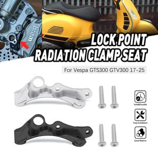 Adapter Bracket for Piaggio Vespa GTS300 Radial Caliper 100mm Mounting Points Caliper Mount