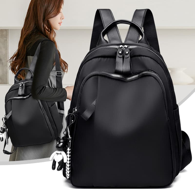 2023 new fashion women's Oxford small backpack, minimalist versatile outdoor lightweight mom backpack wholesale.