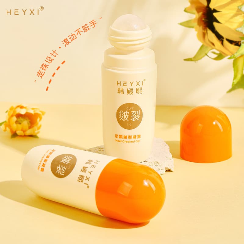 HEYXI Han Yuanxi Chapped Foot Cream Roll-on for Heels - Anti-chapped, Moisturizing, and Hydrating.