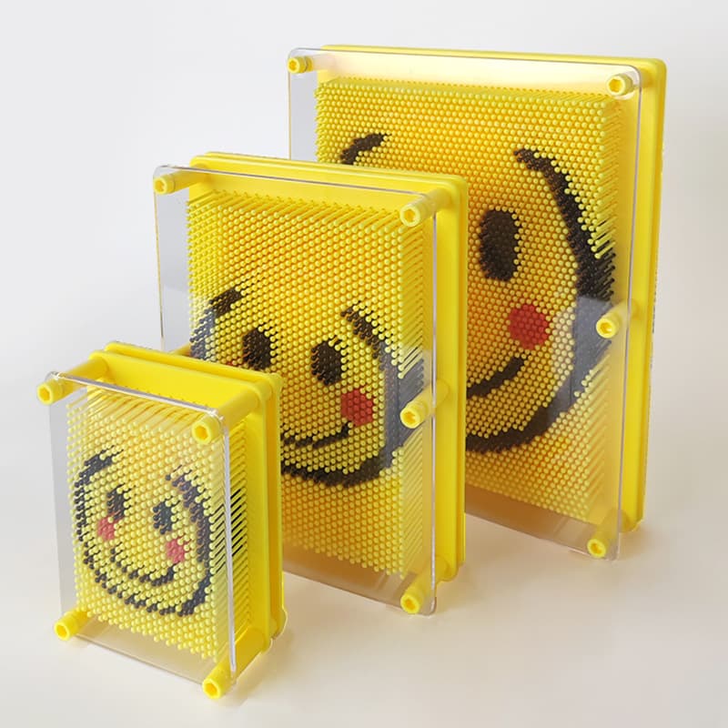 2025 Smiley Face 3D Variable Pin Art Gift, Creative Educational Toy for Children